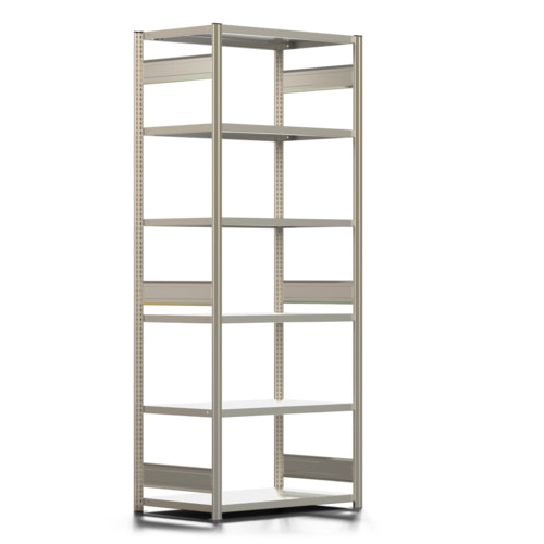 Fachbodenregal, Werkstattregal 250 kg 2.500x1.005x600 mm, erweiterbar, 6 Böden