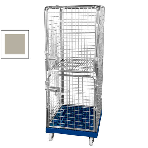 Gitterwagen 1,8m Rollwagen, Kommissionierwagen Wäschewagen Rollbox Antidiebstahl - Bild 9 von 11