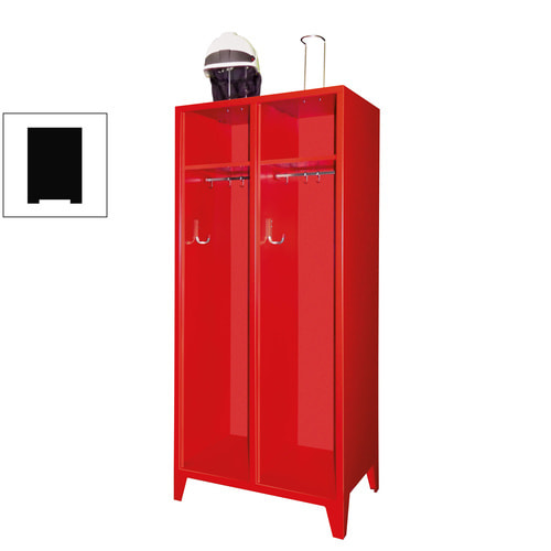 Feuerwehrschrank / 3 Abteile / offenes Ablagefach / 2.100 x 830 x 500 mm - Bild 13 von 14