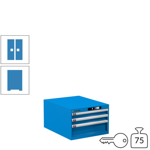 Lista Schubladenschrank / 383x564x725 mm / 3 Schubladen / 75kg / 78.505/78.506 - Bild 22 von 46