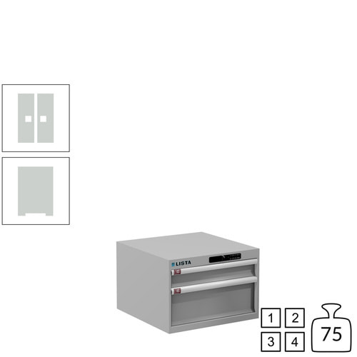 Lista Schubladenschrank / 383x564x572 mm / 2 Schubladen / 75kg / 78.467/78.468 - Bild 27 von 46