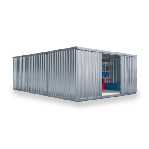 Container, Lagercontainer, Materialcontainer, 2,2 x 4,1 x 6,5 m, Boden wählbar - Bild 3 von 4