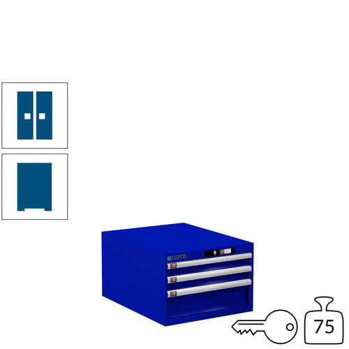 Lista Schubladenschrank / 383x564x725 mm / 3 Schubladen / 75kg / 78.505/78.506 - Bild 16 von 46