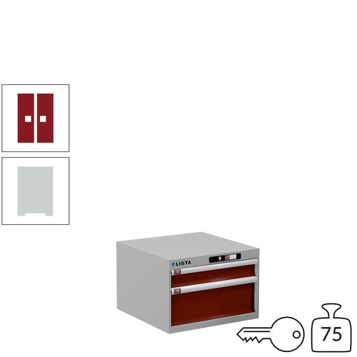 Lista Schubladenschrank / 383x564x572 mm / 2 Schubladen / 75kg / 78.467/78.468 - Bild 30 von 46