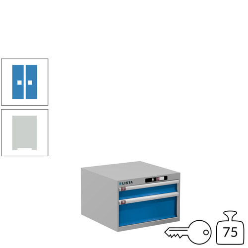 Lista Schubladenschrank / 383x564x572 mm / 2 Schubladen / 75kg / 78.467/78.468 - Bild 26 von 46