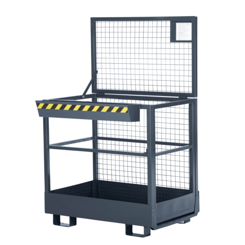 Arbeitskorb, Stapler, Frontlader, Arbeitsbühne, Montagebühne, Staplerkorb, 300kg - Bild 19 von 19