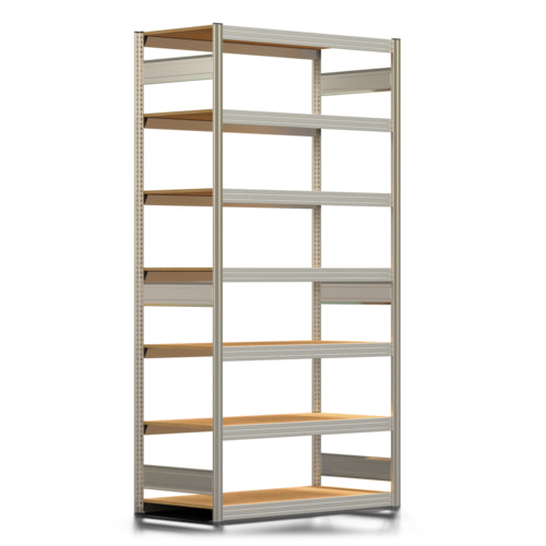 Archivregal, Aktenregal, Steckregal / 2.500 x 1.285 x 600 mm, 7 Böden a 250 kg - Bild 6 von 6