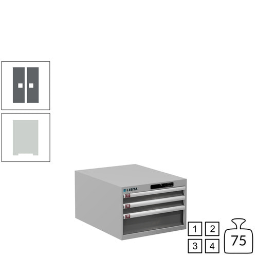 Lista Schubladenschrank / 383x564x725 mm / 3 Schubladen / 75kg / 78.505/78.506 - Bild 23 von 46