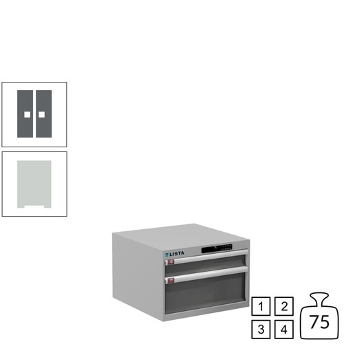 Lista Schubladenschrank / 383x564x572 mm / 2 Schubladen / 75kg / 78.467/78.468 - Bild 23 von 46