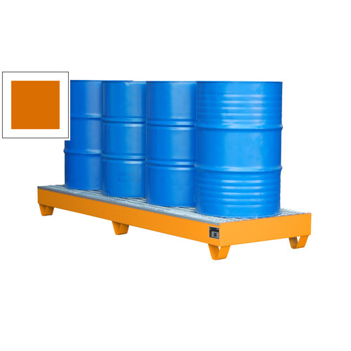 Auffangwanne / 2.400 x 800 mm (BxT) / 222 l / Füße / Gitterrost - Bild 8 von 13