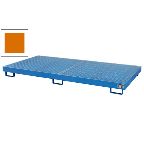 Regal-Bodenwanne f. Feldbreite 2.200 mm / Auffangwanne / 240 l / Gitterrost - Bild 7 von 12