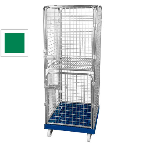 Gitterwagen 1,8m Rollwagen, Kommissionierwagen Wäschewagen Rollbox Antidiebstahl - Bild 8 von 11