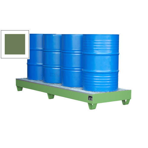 Auffangwanne / 2.400 x 800 mm (BxT) / 222 l / Füße / Gitterrost - Bild 11 von 13