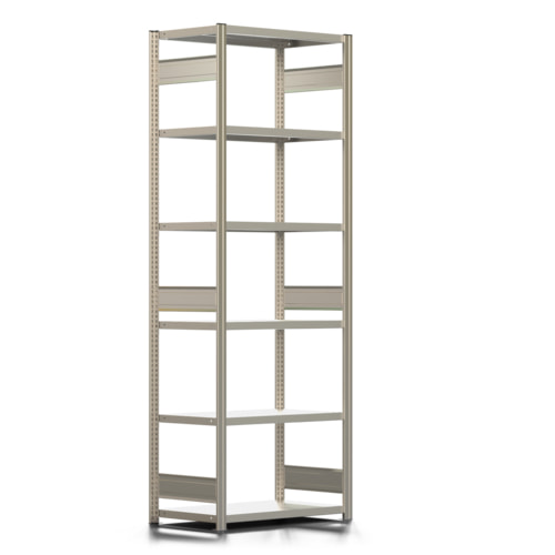 Fachbodenregal, Werkstattregal 250 kg 2.500x875x500 mm, erweiterbar, 6 Böden