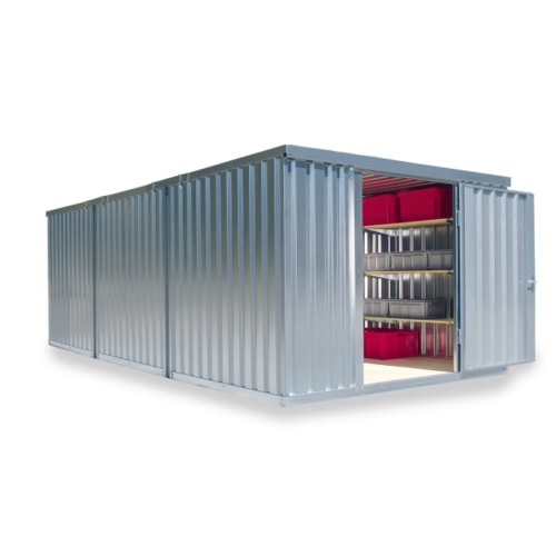 Container, Lagercontainer, Materialcontainer, 2,2 x 3 x 6,5 m, Boden wählbar - Bild 3 von 4