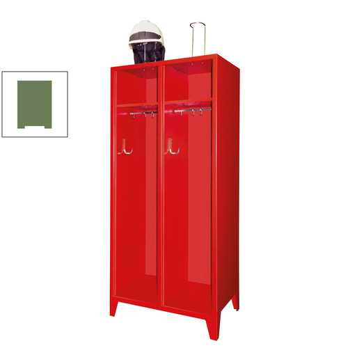 Feuerwehrschrank / 3 Abteile / offenes Ablagefach / 2.100 x 830 x 500 mm - Bild 10 von 14