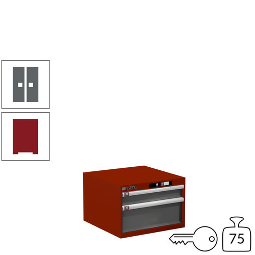 Lista Schubladenschrank / 383x564x572 mm / 2 Schubladen / 75kg / 78.467/78.468 - Bild 38 von 46
