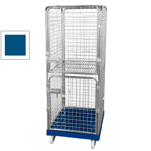 Gitterwagen 1,8m Rollwagen, Kommissionierwagen Wäschewagen Rollbox Antidiebstahl - Bild 6 von 11