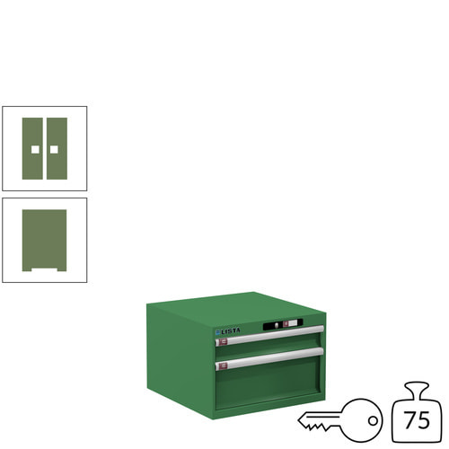 Lista Schubladenschrank / 383x564x572 mm / 2 Schubladen / 75kg / 78.467/78.468 - Bild 36 von 46