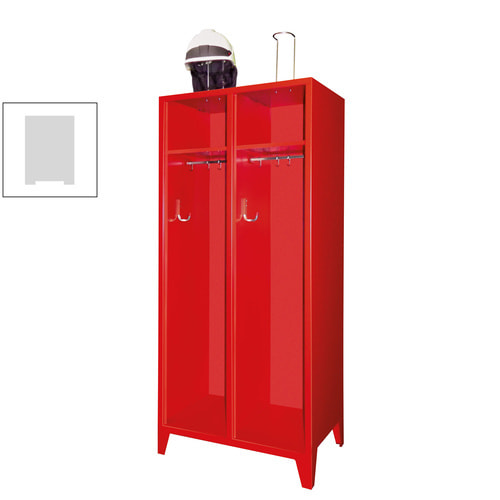 Feuerwehrschrank / 3 Abteile / offenes Ablagefach / 2.100 x 830 x 500 mm - Bild 12 von 14