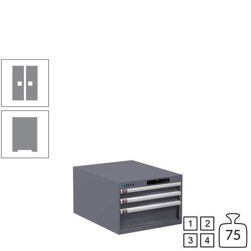 Lista Schubladenschrank / 383x564x725 mm / 3 Schubladen / 75kg / 78.505/78.506 - Bild 45 von 46