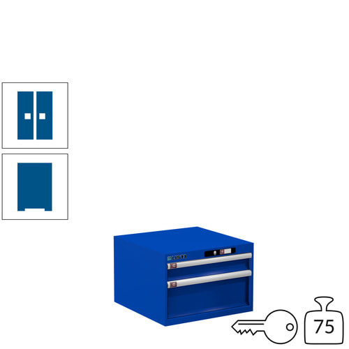 Lista Schubladenschrank / 383x564x572 mm / 2 Schubladen / 75kg / 78.467/78.468 - Bild 44 von 46