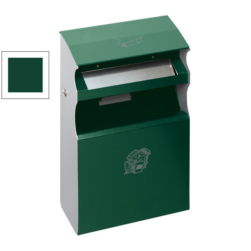 Mülleimer, Papierkorb, Abfallsammler, Aschenbecher, Ascher, Wandascher, 15 l - Bild 9 von 12