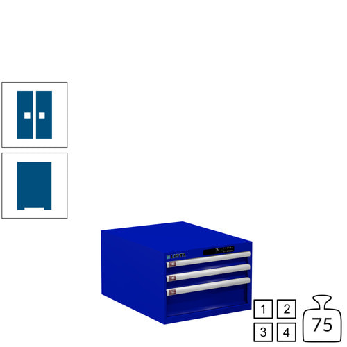 Lista Schubladenschrank / 383x564x725 mm / 3 Schubladen / 75kg / 78.505/78.506 - Bild 15 von 46