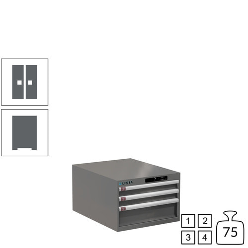 Lista Schubladenschrank / 383x564x725 mm / 3 Schubladen / 75kg / 78.505/78.506 - Bild 17 von 46