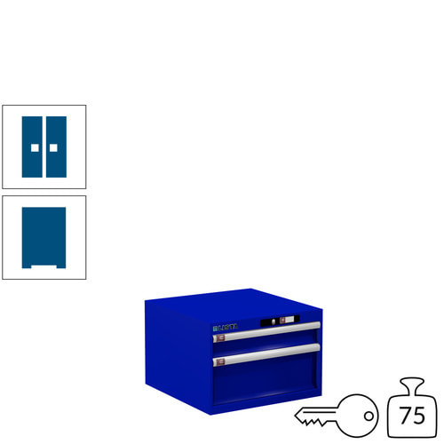 Lista Schubladenschrank / 383x564x572 mm / 2 Schubladen / 75kg / 78.467/78.468 - Bild 16 von 46