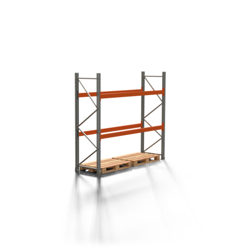 Palettenregal ARTUS 3 Ebenen / 2 t / 2,5x2,7x0,8 m / Schwerlastregal / Regalwerk - Bild 8 von 8