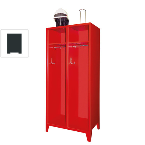 Feuerwehrschrank / 3 Abteile / offenes Ablagefach / 2.100 x 830 x 500 mm - Bild 11 von 14