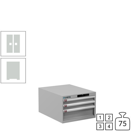 Lista Schubladenschrank / 383x564x725 mm / 3 Schubladen / 75kg / 78.505/78.506 - Bild 27 von 46