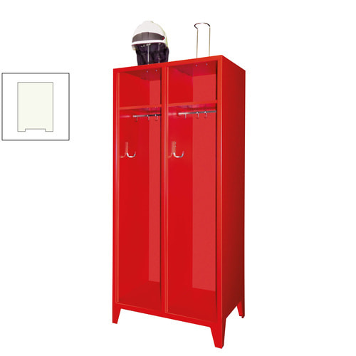 Feuerwehrschrank / 3 Abteile / offenes Ablagefach / 2.100 x 830 x 500 mm - Bild 14 von 14