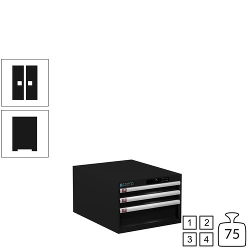 Lista Schubladenschrank / 383x564x725 mm / 3 Schubladen / 75kg / 78.505/78.506 - Bild 41 von 46
