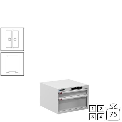 Lista Schubladenschrank / 383x564x572 mm / 2 Schubladen / 75kg / 78.467/78.468 - Bild 33 von 46