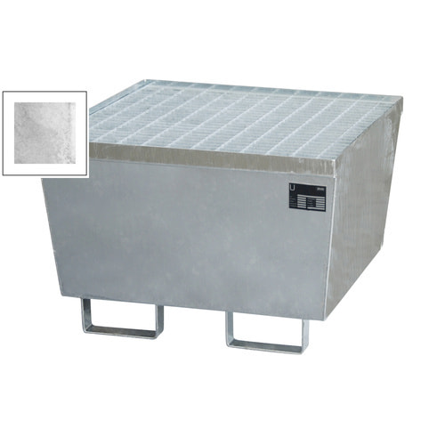 Ineinander stapelbare Auffangwanne / Gitterrost / 215 l / Breite 800 mm - Bild 14 von 14