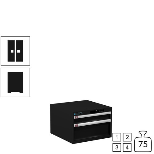 Lista Schubladenschrank / 383x564x572 mm / 2 Schubladen / 75kg / 78.467/78.468 - Bild 41 von 46