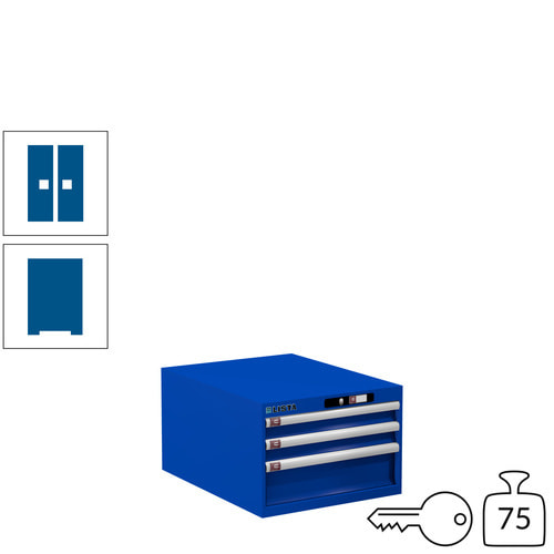 Lista Schubladenschrank / 383x564x725 mm / 3 Schubladen / 75kg / 78.505/78.506 - Bild 44 von 46